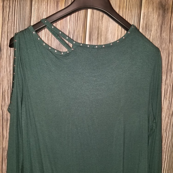 Dark Green Blouse Size xL - Picture 3 of 4